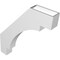 Ekena Millwork 4-in. W x 26-in. D x 30-in. H Merced Architectural Grade PVC Knee Brace BRCP04X26X30MRC - alternate 3